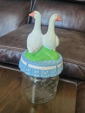Goose Mason Jar